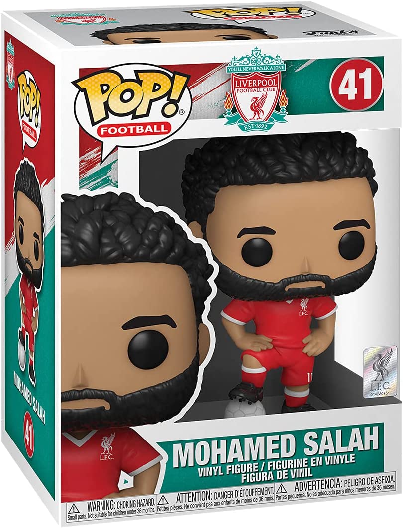 Funko Pop! Football: Liverpool - Mohamed Salah Vinyl Figure