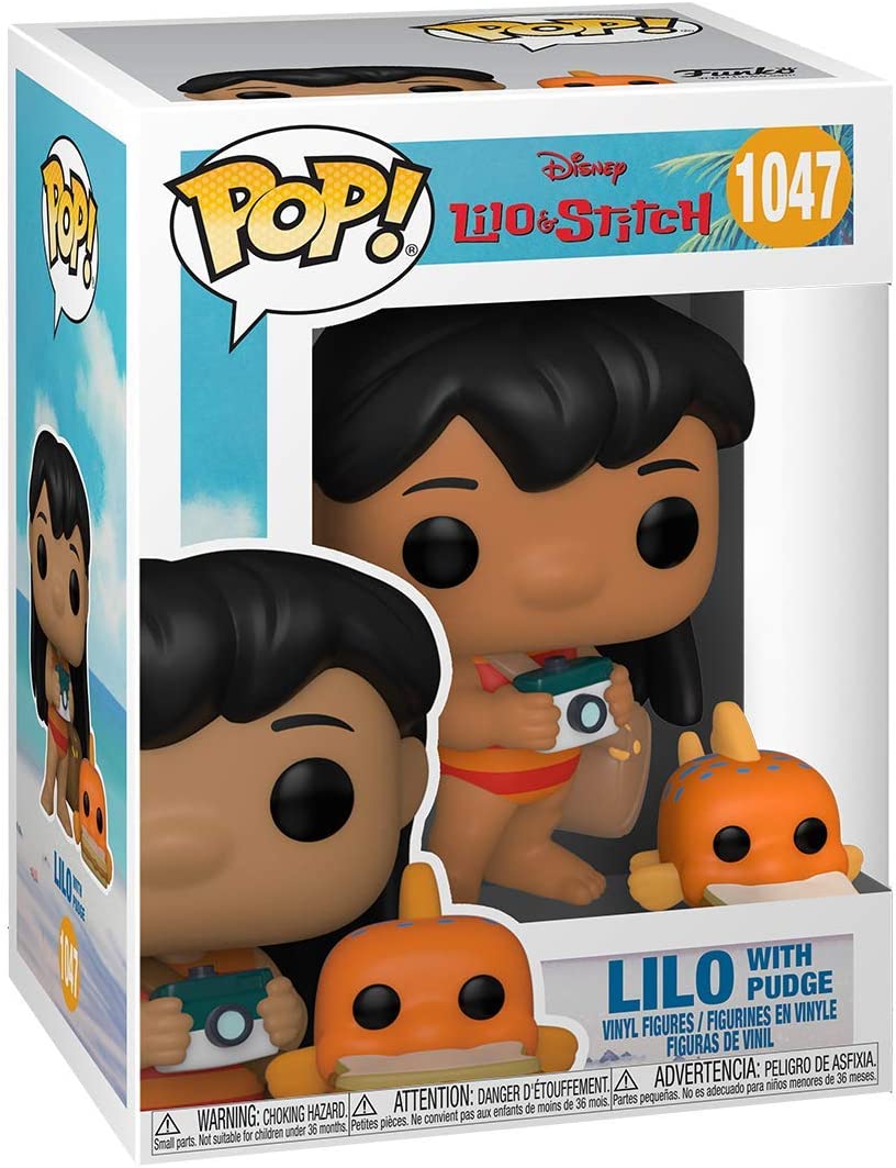 Funko Pop! Disney: Lilo & Stitch- Lilo with Pudge Vinyl Figure