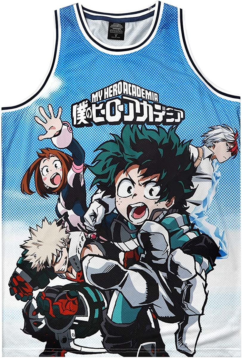 My Hero Academia Sublimated Characters Unisex Adult Jersey