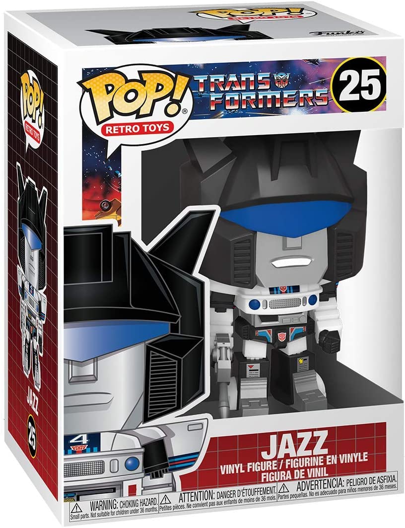 Funko POP Retro Toys: Transformers - Jazz Vinyl Figure