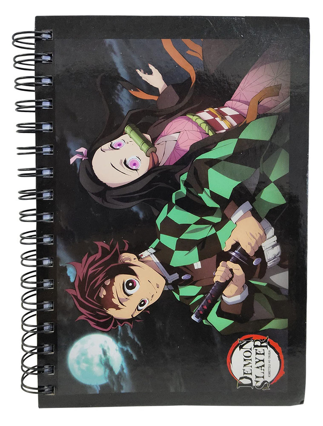Demon Slayer Tanjiro & Nezuko Anime Spiral Notebook