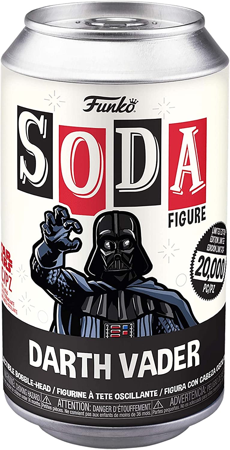 Funko Vinyl Soda Star Wars Darth Vader Figure