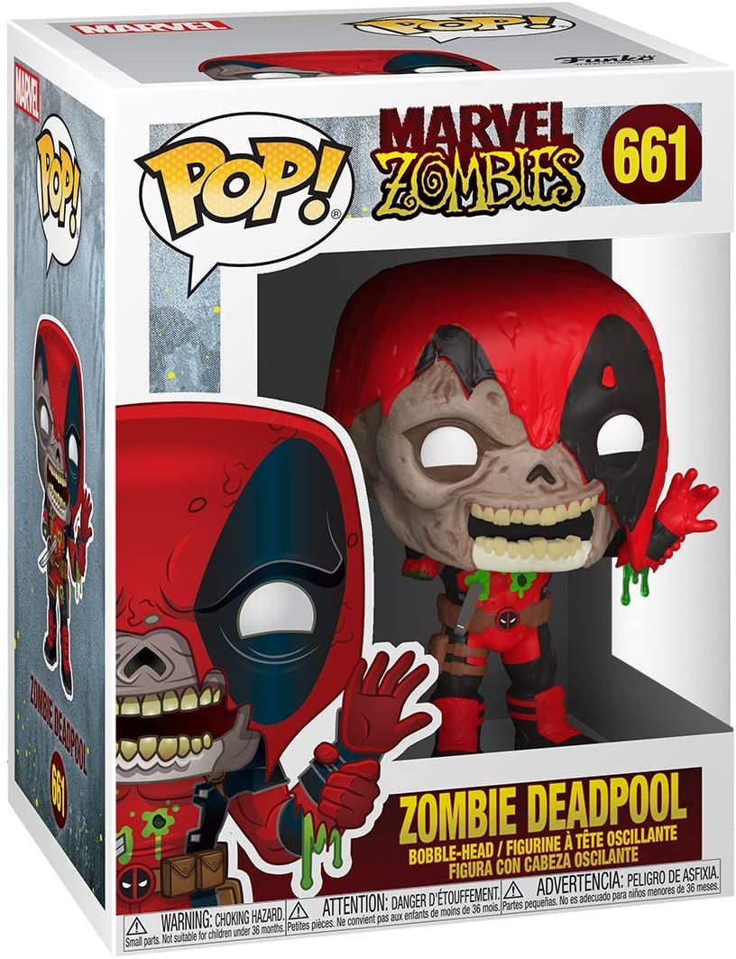 Funko Pop! Marvel: Marvel Zombies - Deadpool Vinyl Figure