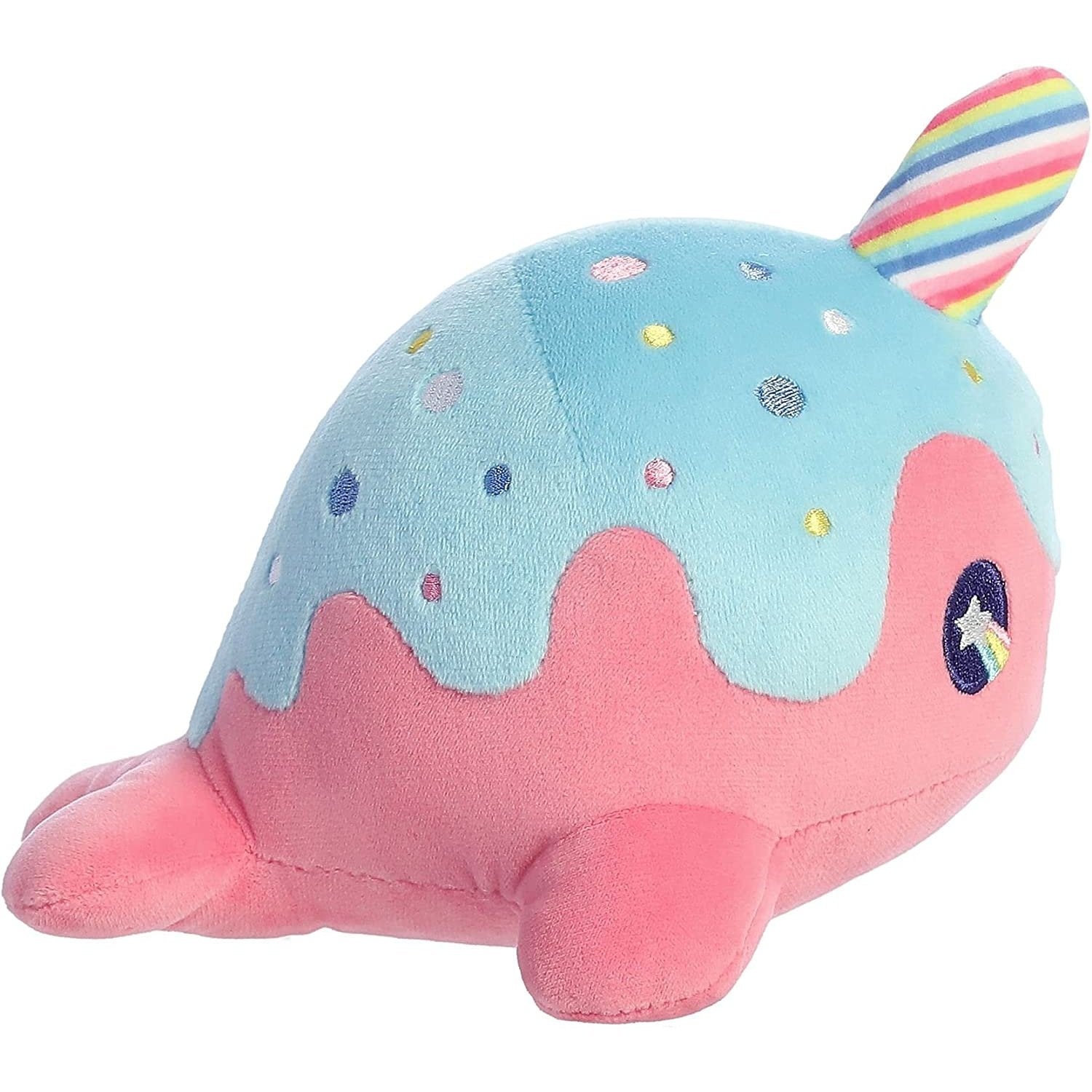 Aurora - Tasty Peach - 7" Lollipop Nomwhal Plush