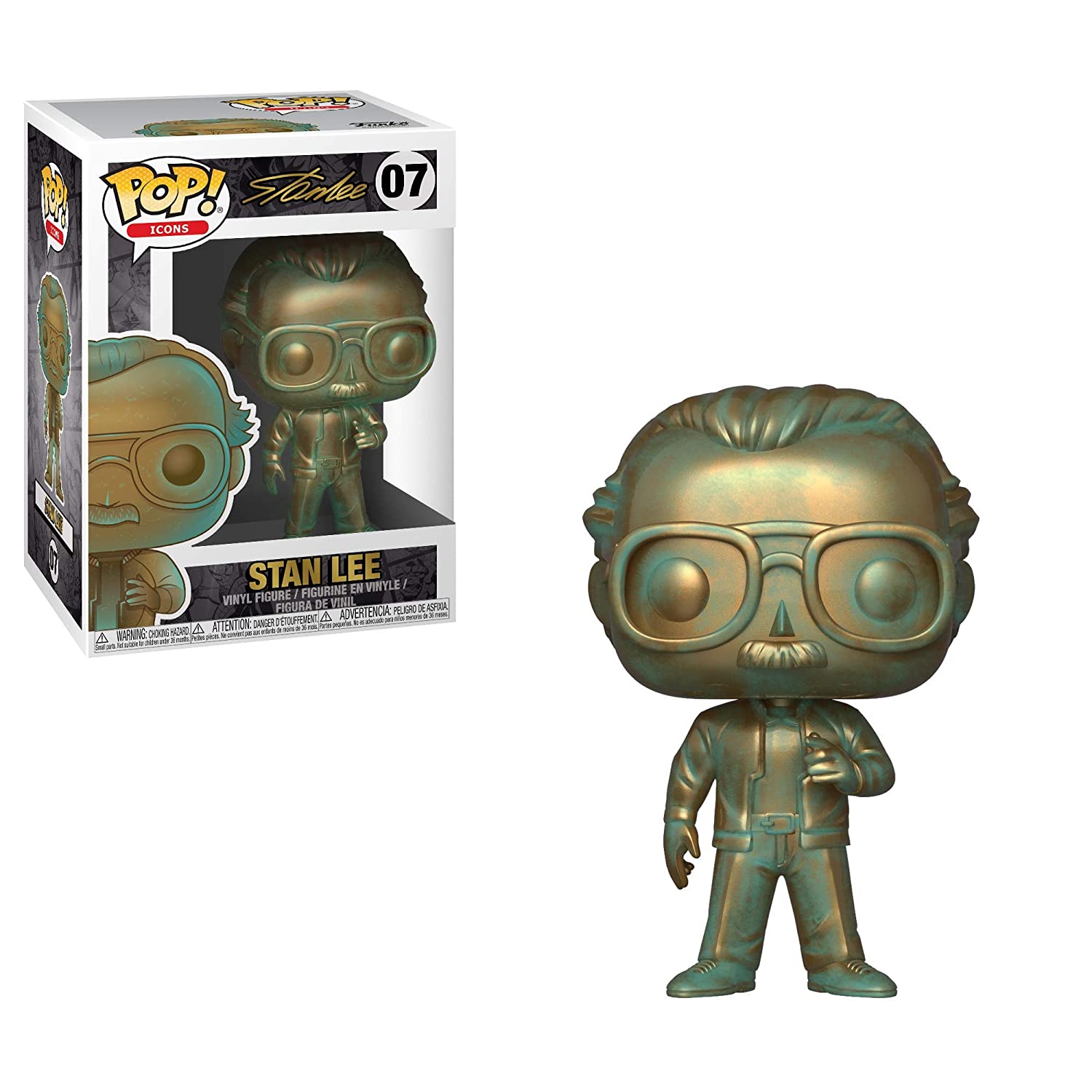Funko Pop Stan Lee Patina Vinyl Figure