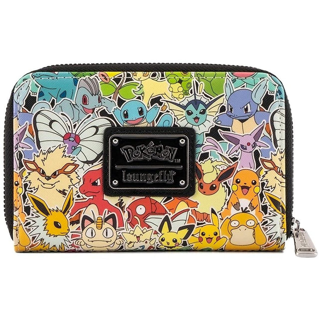 Loungefly Pokemon Ombe All Over Pattern Faux Leather Wallet