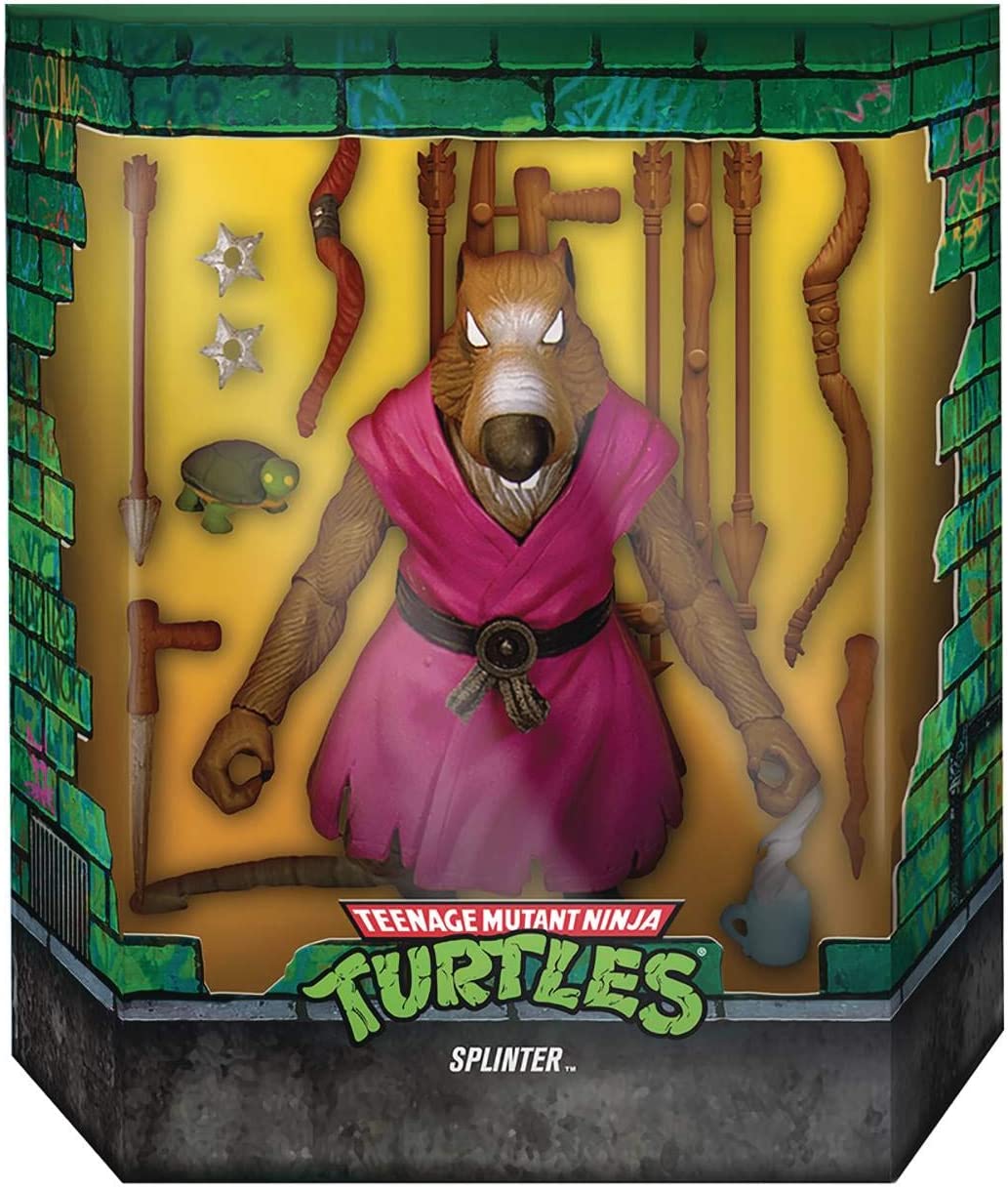 Super7 Teenage Mutant Ninja Turtles: Splinter Ultimates Action Figure
