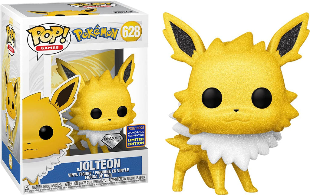 Funko Pop! Pokemon Jolteon Diamond Glitter Exclusive Vinyl Figure