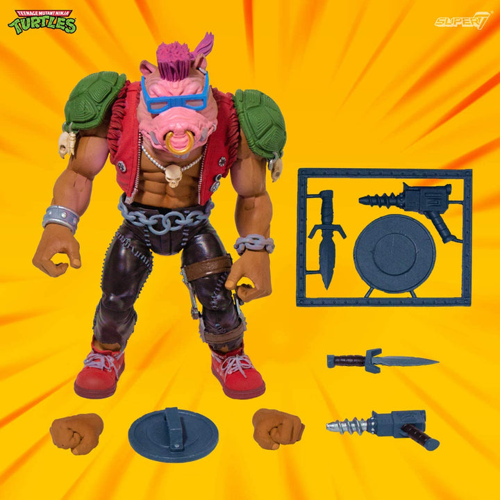 Super7 Teenage Mutant Ninja Turtles: Bebop Ultimates Action Figure