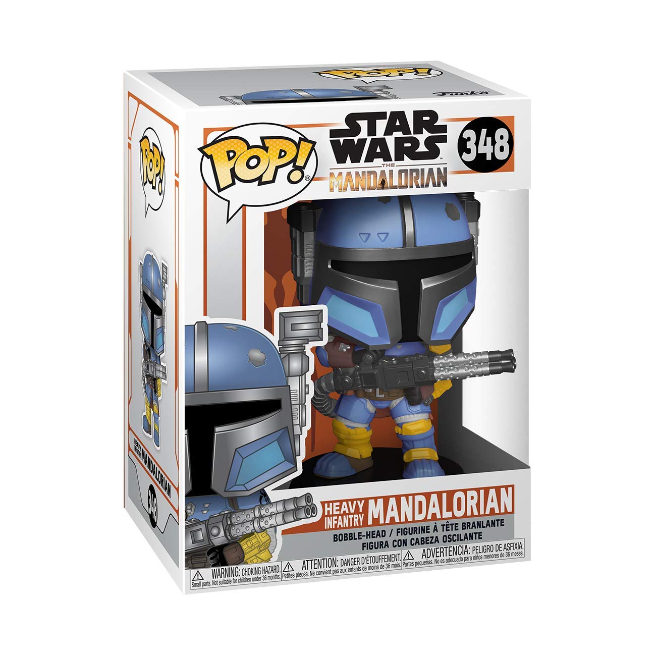 Funko Pop Star Wars The Mandalorian - Heavy Infantry Mandalorian Vinyl Figure