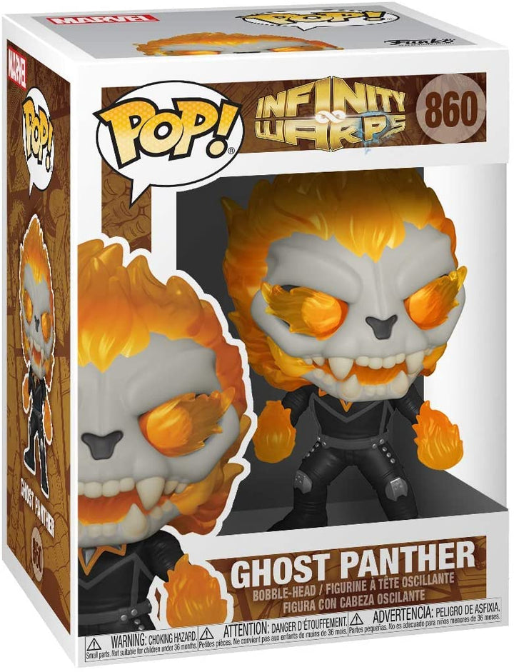 Funko Pop! Marvel: Infinity Warps - Ghost Panther Vinyl Figure