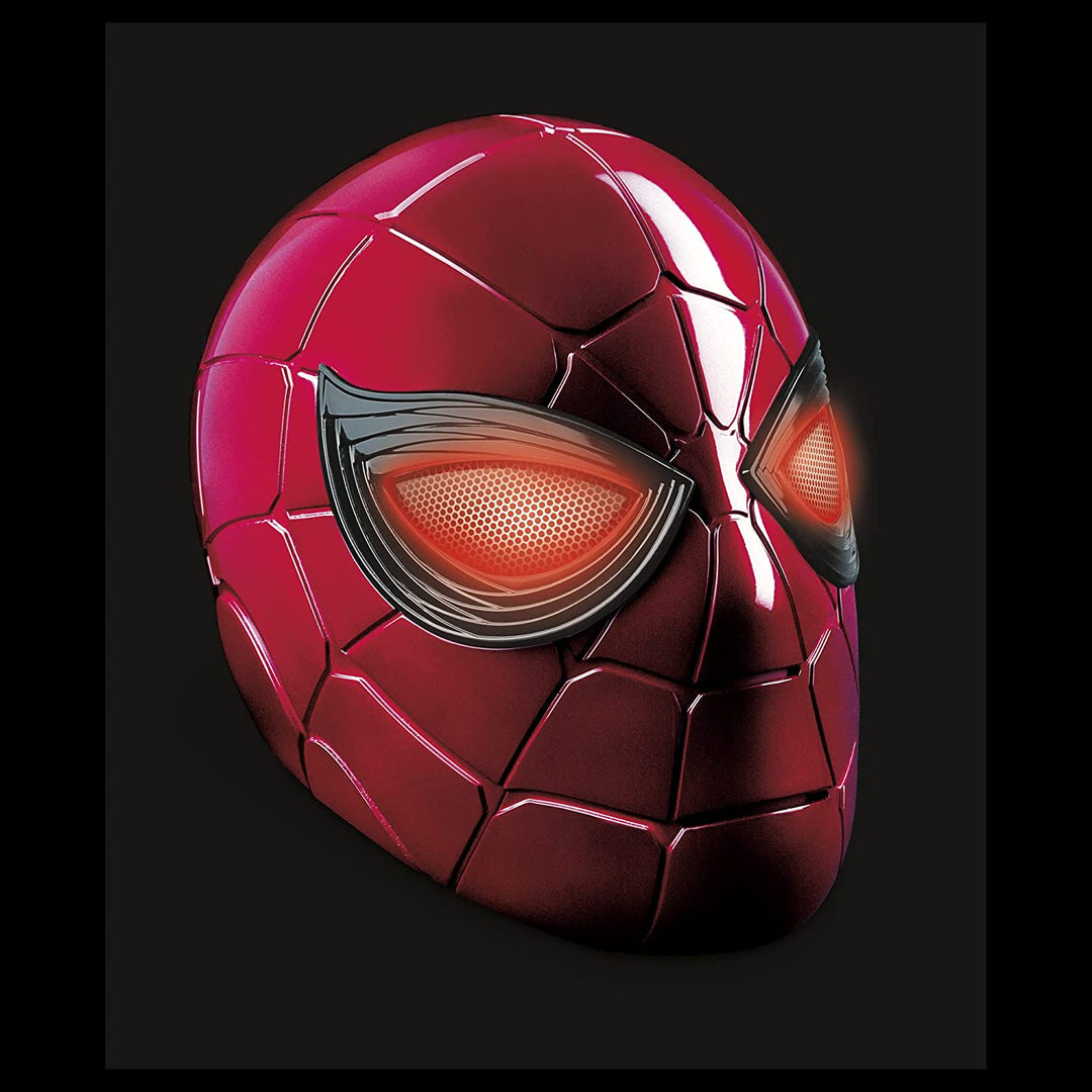 Spider-Man Marvel Legends Series Iron Spider Electronic Helmet with Glowing Eyes