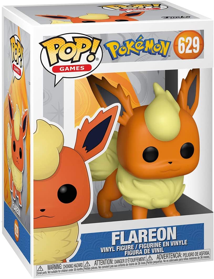 Funko Pop! Games: Pokemon - Flareon Vinyl Figure