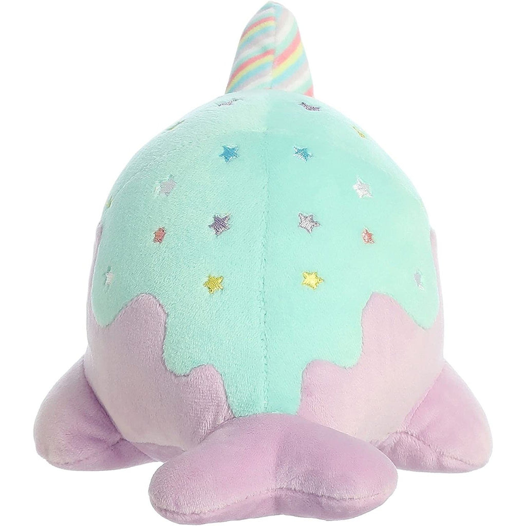 Aurora - Tasty Peach - 7" Pastel Lollipop Nomwhal Plush