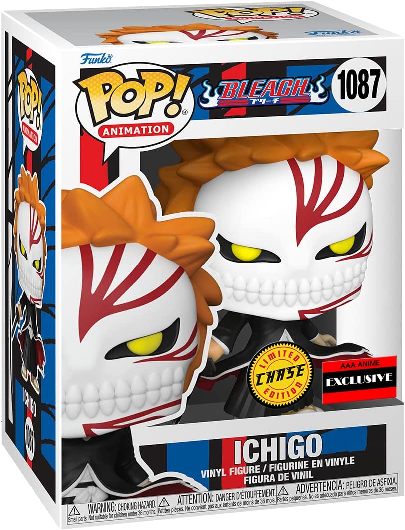 Funko Pop! Animation: Bleach - Ichigo Bankai Tensa Zangetsu Chase AAA Anime Exclusive