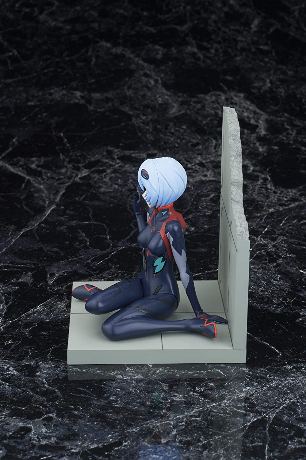 Bell Fine Evangelion 3.0+1.0 Thrice Upon A Time Rei Ayanami Plugsuit Version 1/7 Scale PVC Figure