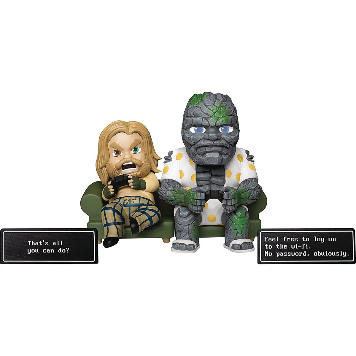 Beast Kingdom SDCC 2021 Exclusive Avengers: Endgame: Bro Thor & Korg Mini Egg Attack Figure