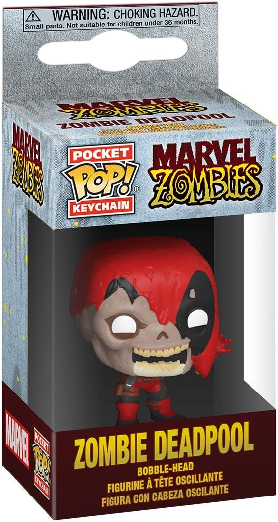 Funko Pop Keychain Marvel: Marvel Zombies - Deadpool Vinyl Figure