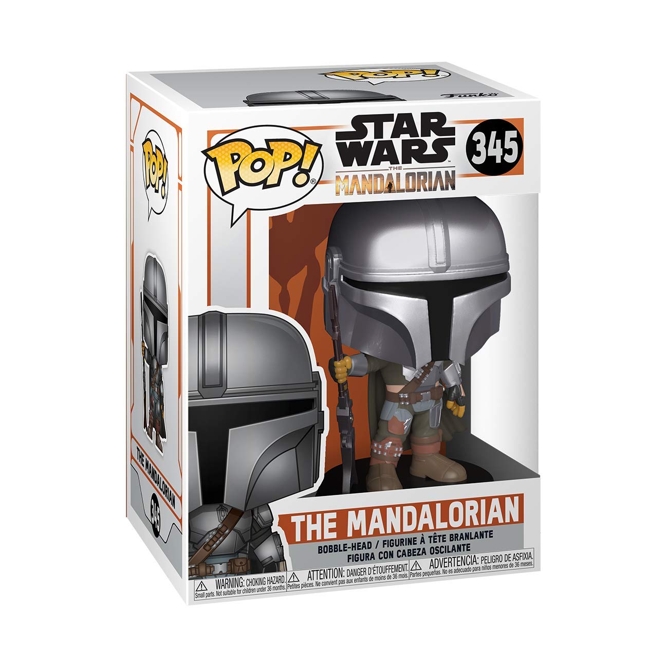Funko Pop Star Wars The Mandalorian - The Mandalorian Final Vinyl Figure