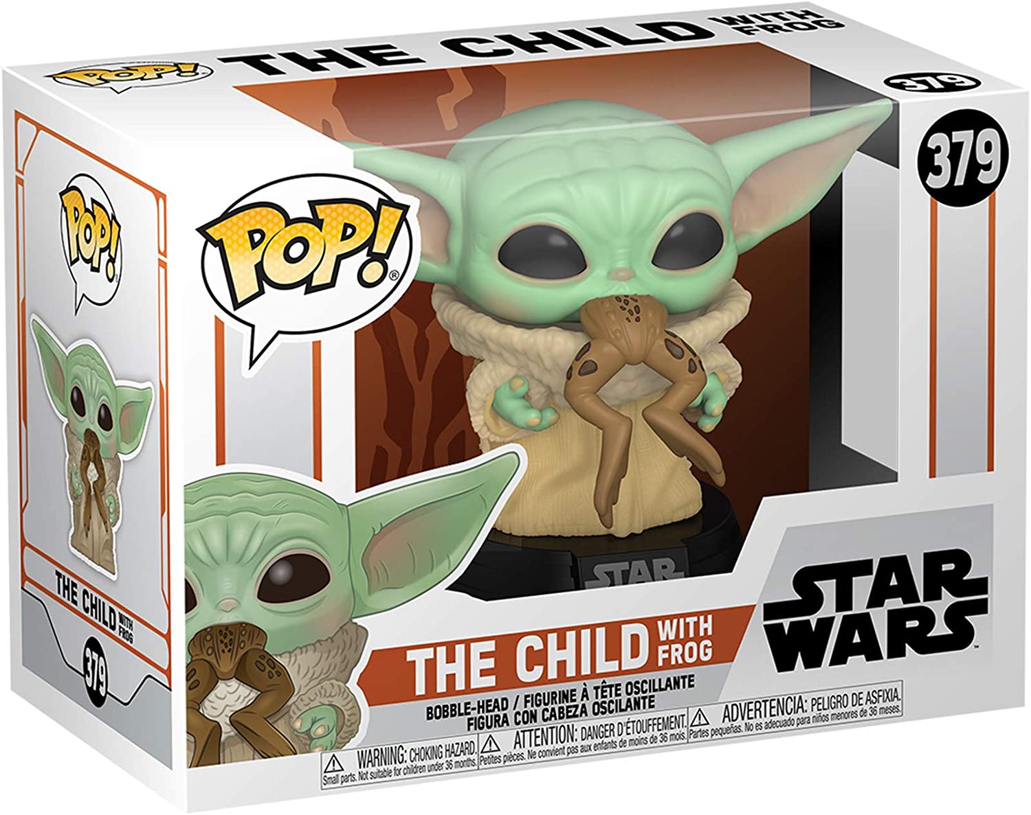 Funko Pop! Star Wars: The Mandalorian - The Child with Frog Vinyl Figure