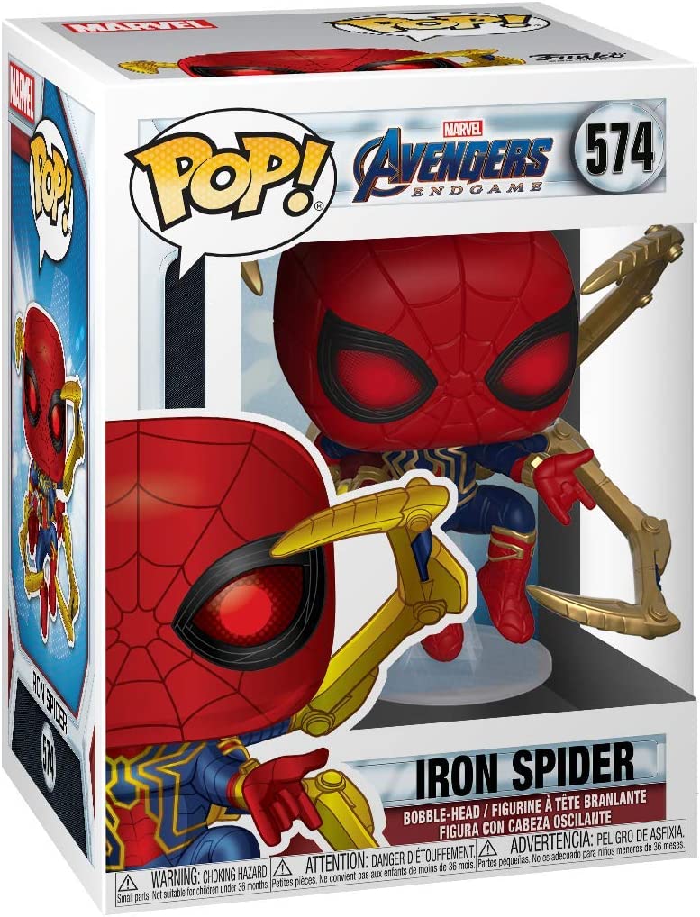 Funko Pop Marvel: Avengers Endgame - Iron Spider with Nano Gauntlet Vinyl Figure
