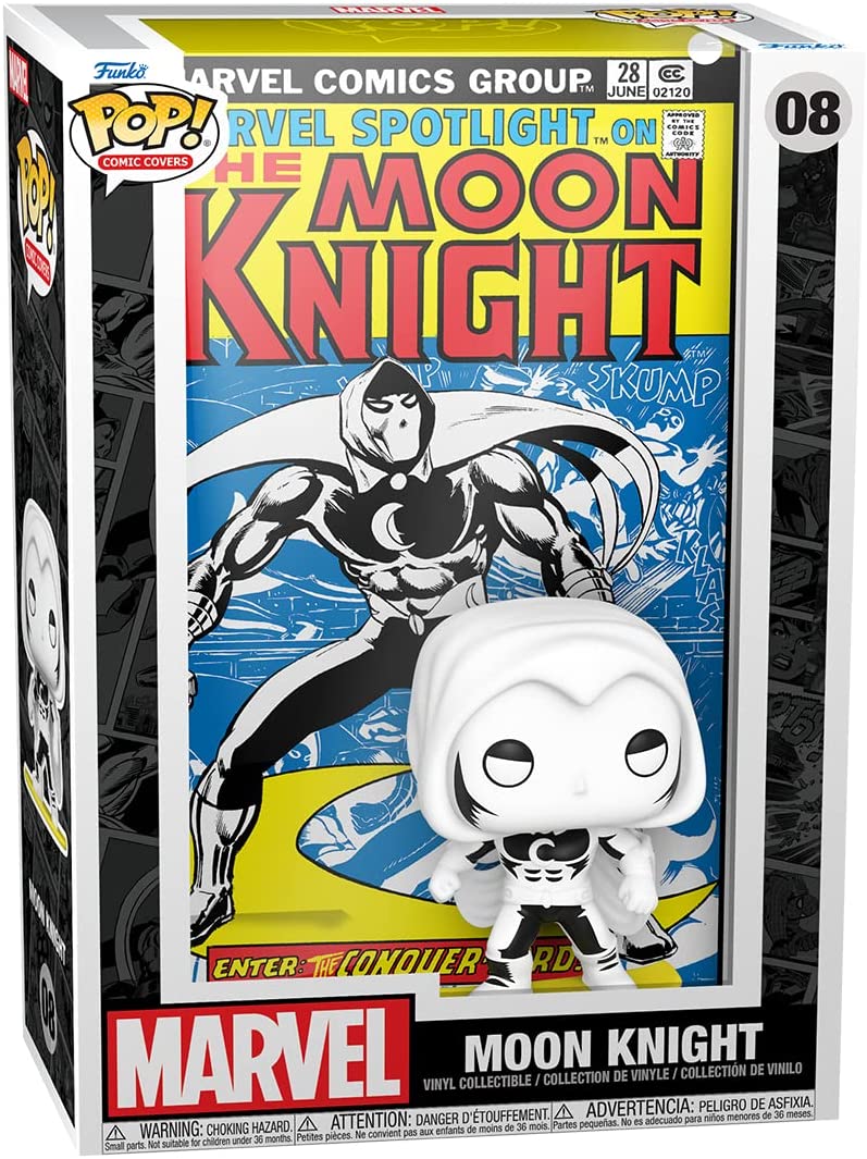 Funko Pop! Comic Cover: Marvel - Moon Knight Vinyl Figure