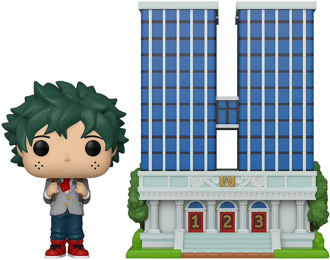 Funko Pop! Town: My Hero Academia - U.A. High School with Deku in Uniform Vinyl Figure