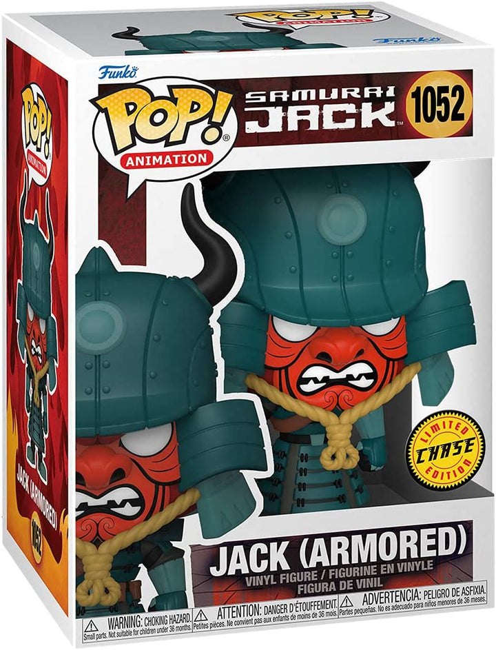 Funko Pop! Animation: Samurai Jack - Armored Jack Masked Chase Vinyl Figure