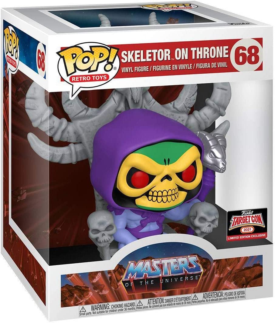 Funko POP! Vinyl Retro Toys Masters of The Universe Skeletor on Throne Exclusive Vinyl Figure