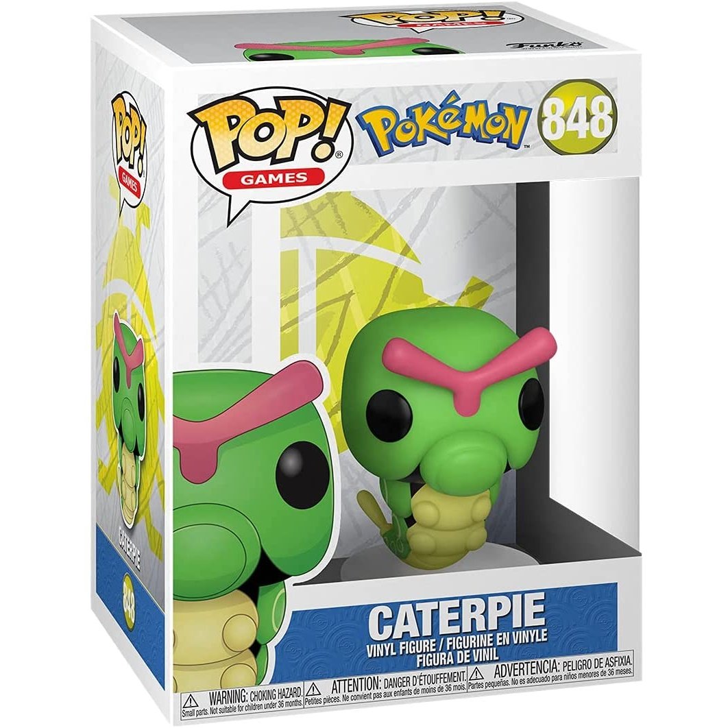 Funko Pop! Games: Pokemon S8 - Caterpie Vinyl Figure