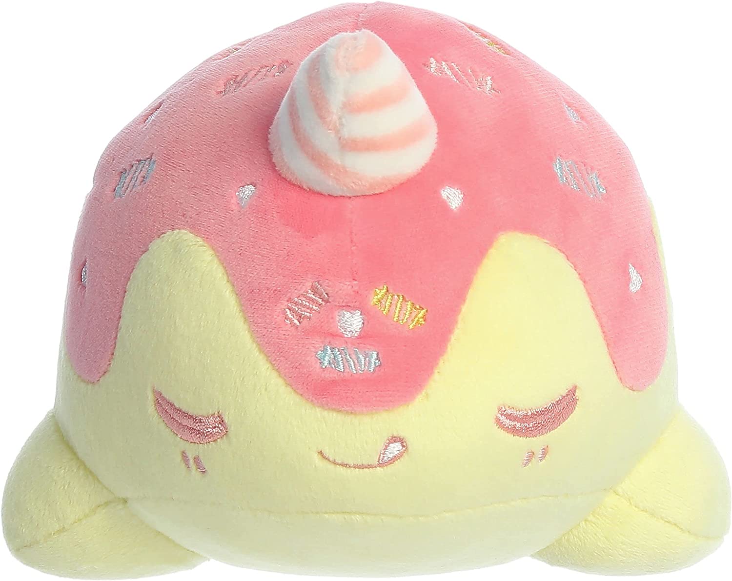 Aurora - Tasty Peach - 7" Bubble Gum Nomwhal Plush