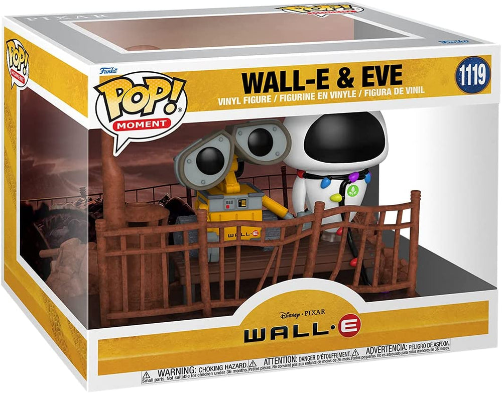 Funko Pop! Movie Moment Disney: Wall-E and EVE Vinyl Figure