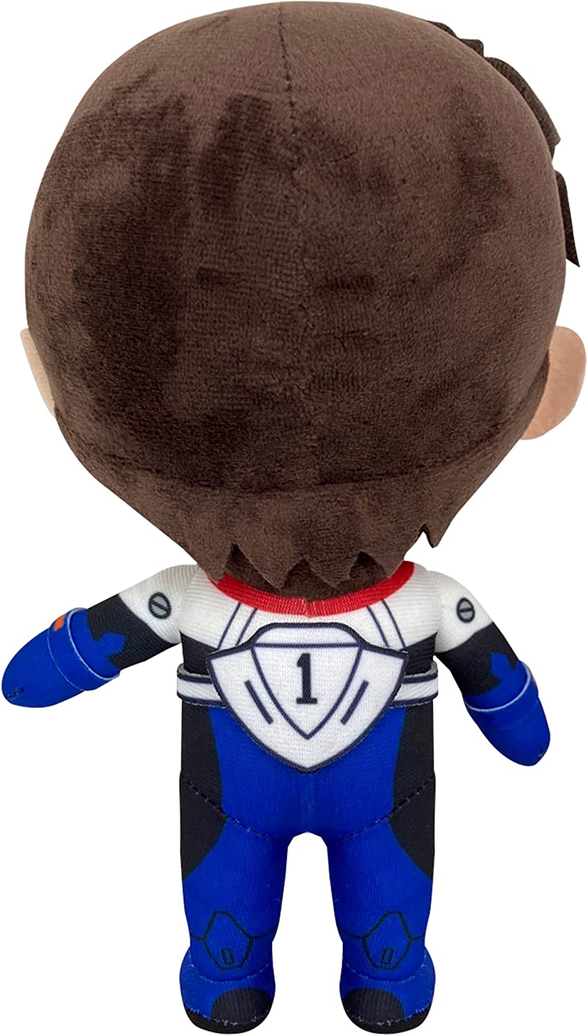 Evangelion 3.0+1.0 Thrice Upon a Time Shinji Ikari Plugsuit Plush 8" Great Eastern
