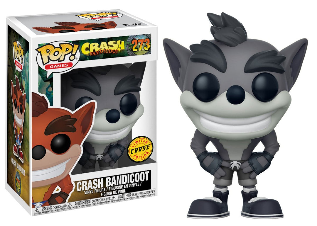 Funko Pop Games Crash Bandicoot Chase Vinyl Action Figure