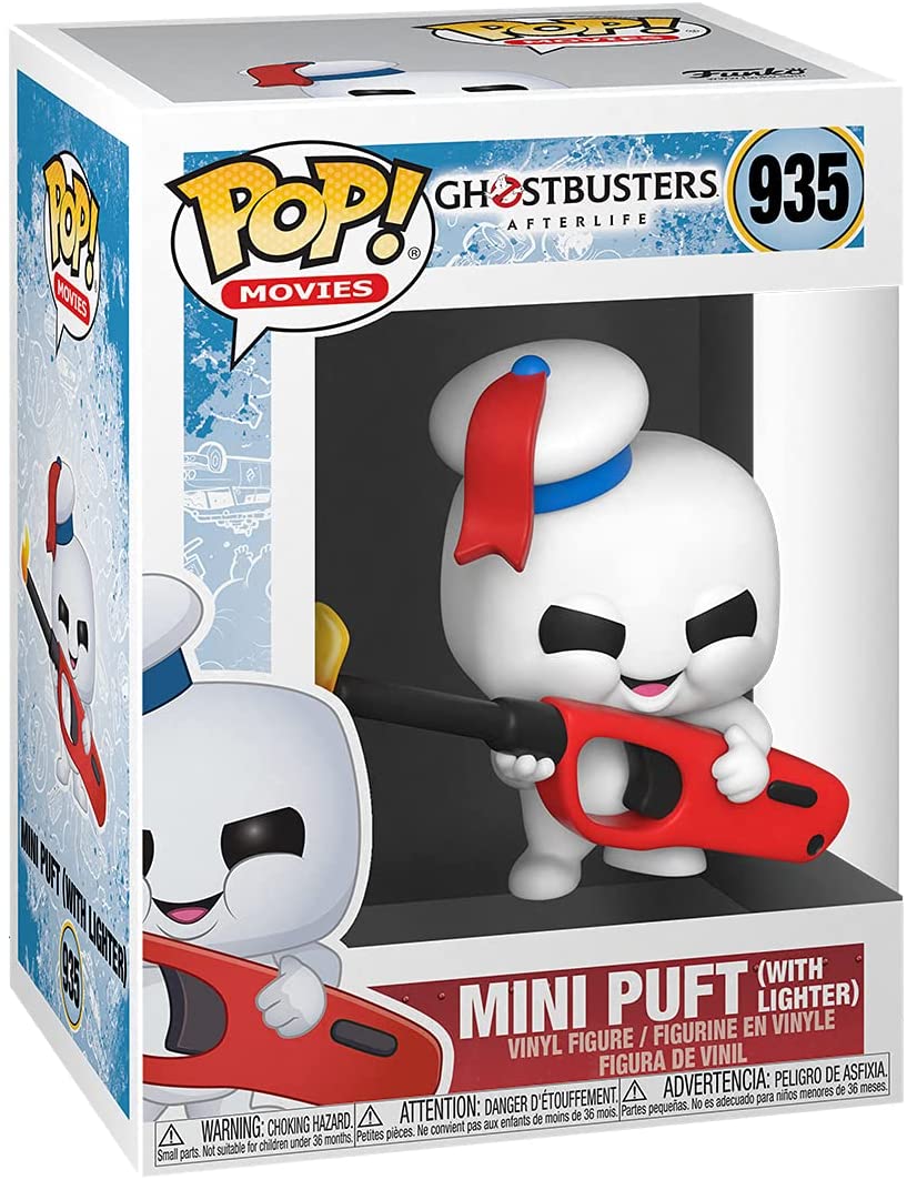 Funko Pop! Movies: Ghostbusters Afterlife - Mini Puft with Light Vinyl Figure