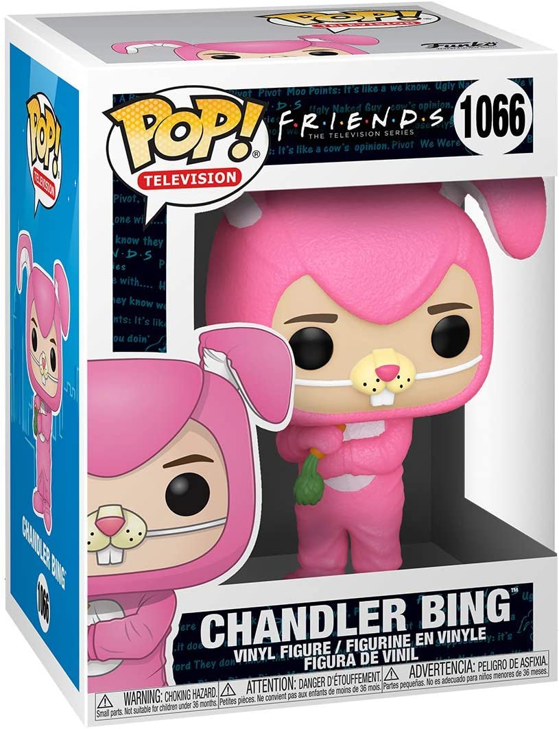 Funko Pop! TV: Friends- Chandler as Bunny Vinyl Figure