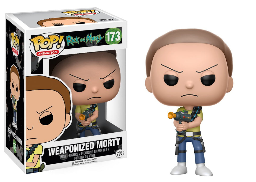 Funko Pop Animation Rick And Morty Weaponized Morty Vinyl Action Figure
