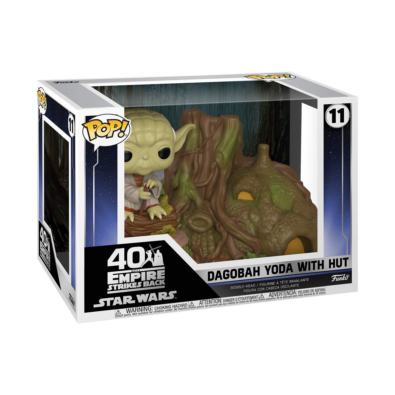 Funko Pop Town: Star Wars - Yoda's Hut Vinyl Figure