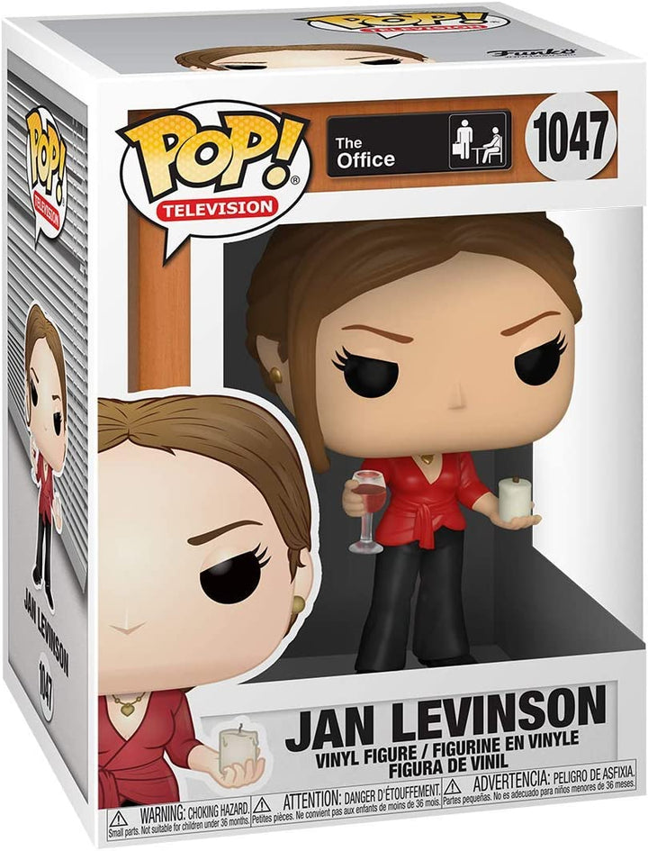 Funko Pop! TV: The Office - Jan with Wine & Candle Vinyl Figure