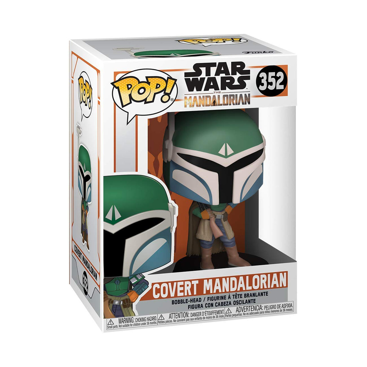Funko Pop Star Wars The Mandalorian - Covert Mandalorian Vinyl Figure