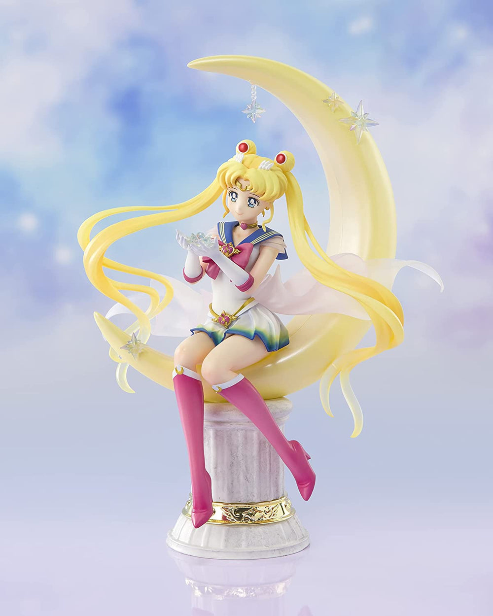 Tamashi Nations - Sailor Moon Eternal - Super Sailor Moon - Bright Moon & Legendary Silver Crystal - Bandai Spirits FiguartsZERO Chouette