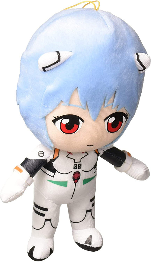 Neon Genesis Evangelion Rei Plugsuit Stuffed Plush 8" Great Eastern Entertainment