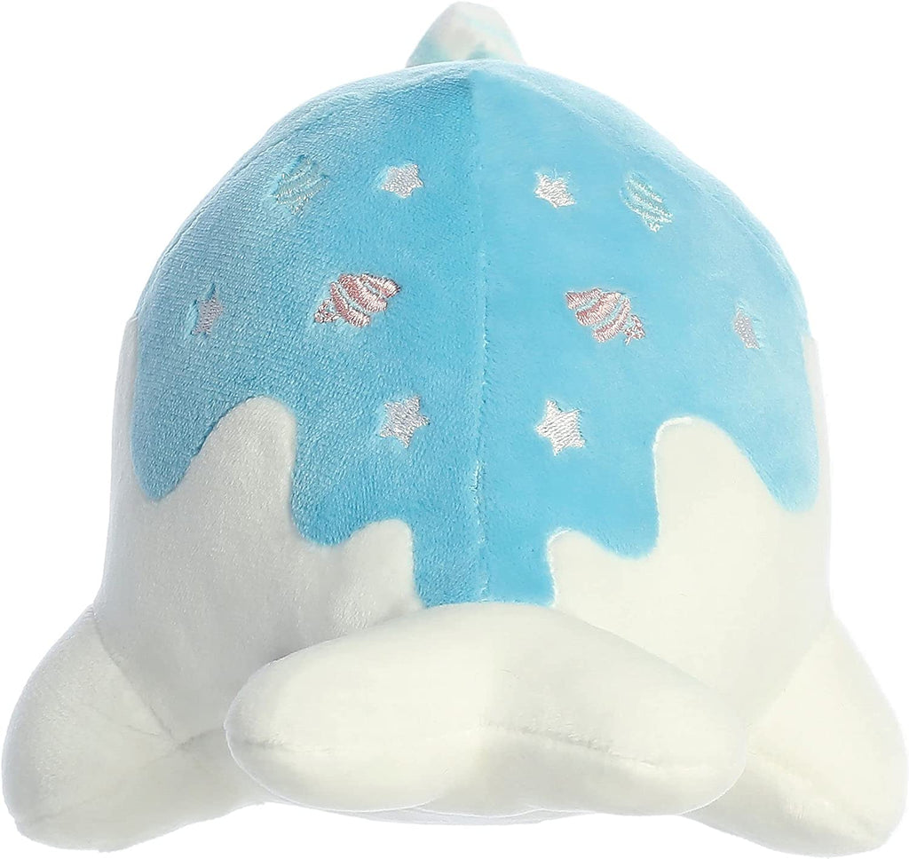 Aurora - Tasty Peach - 7" Blue Raspberry Nomwhal Plush