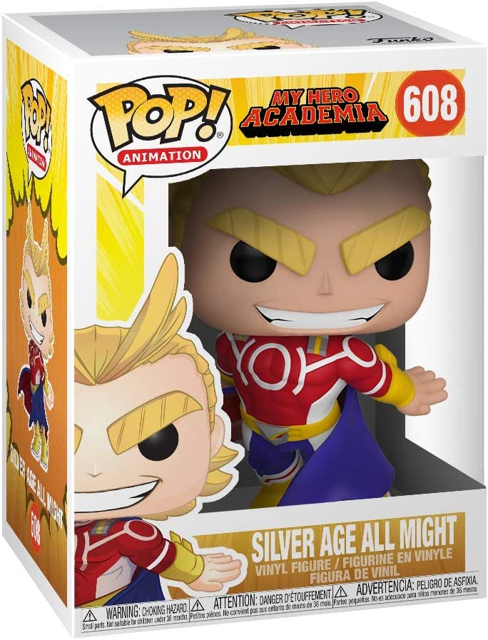 Funko Pop Animation: My Hero Academia - All Might Silver Age Vinyl Figure