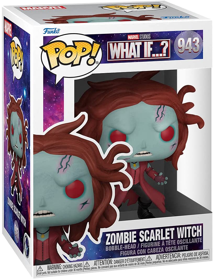 Funko Pop! Marvel: What If? Zombie Scarlet Witch Vinyl Figure