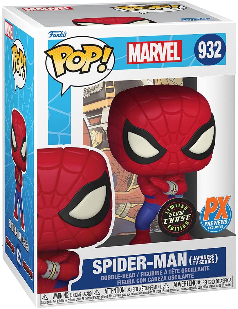 Funko Pop! Marvel Spider-Man Japanese TV Series Chase Vinyl Figure