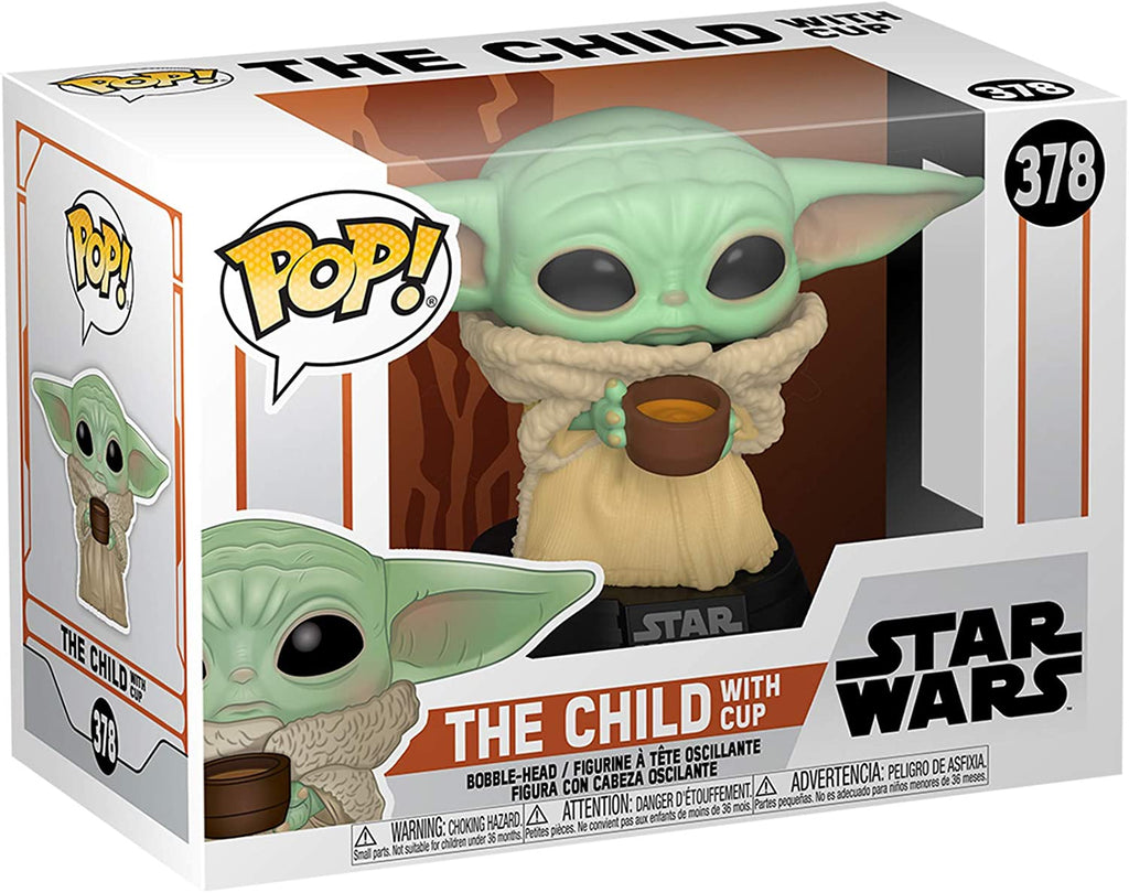 Funko Pop! Star Wars: The Mandalorian - The Child with Cup Vinyl Figure