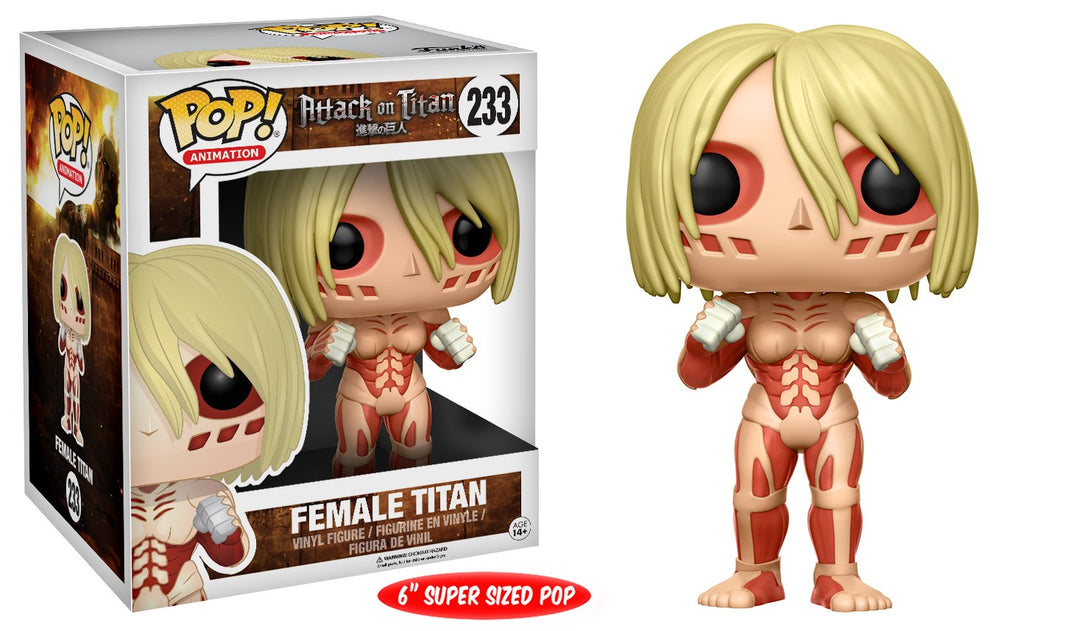 Funko Pop! Animation: Attack On Titan Female Titan 6' Vinyl Figure