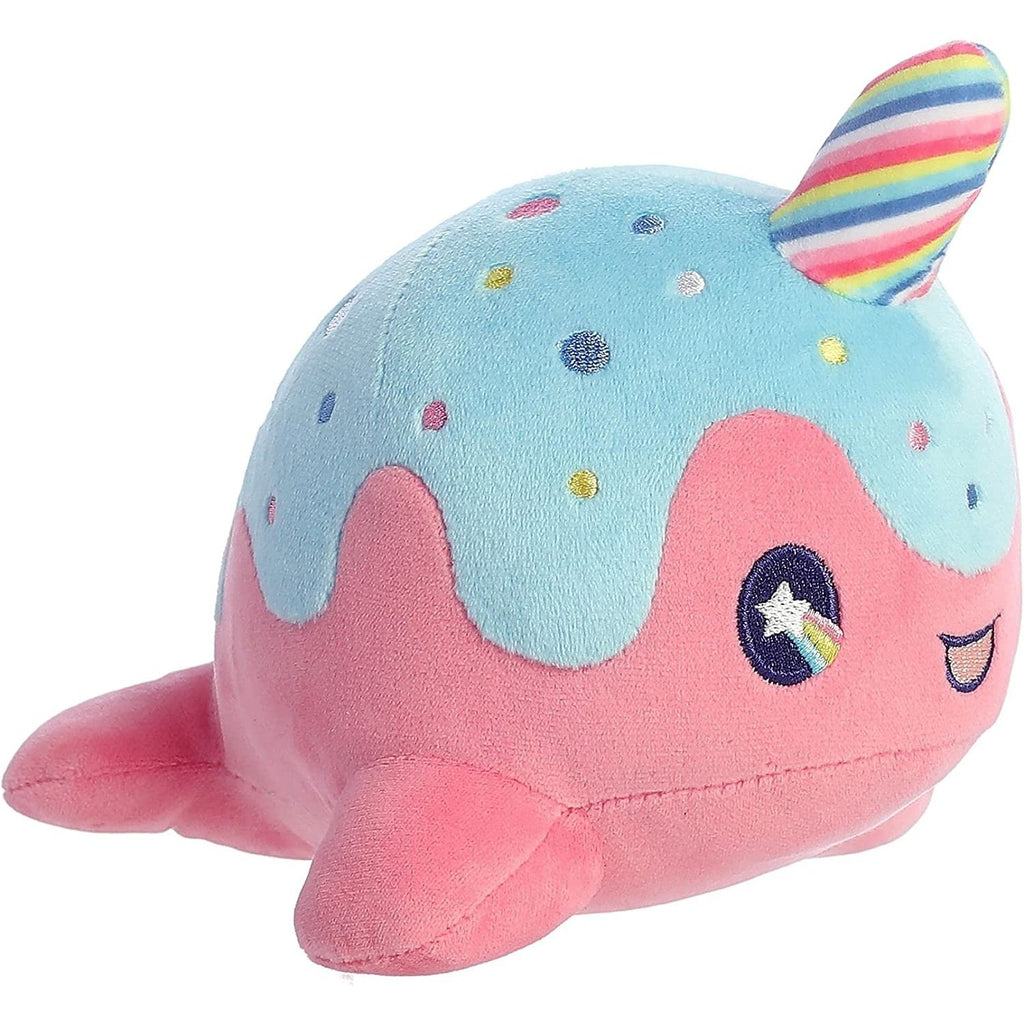 Aurora - Tasty Peach - 7" Lollipop Nomwhal Plush