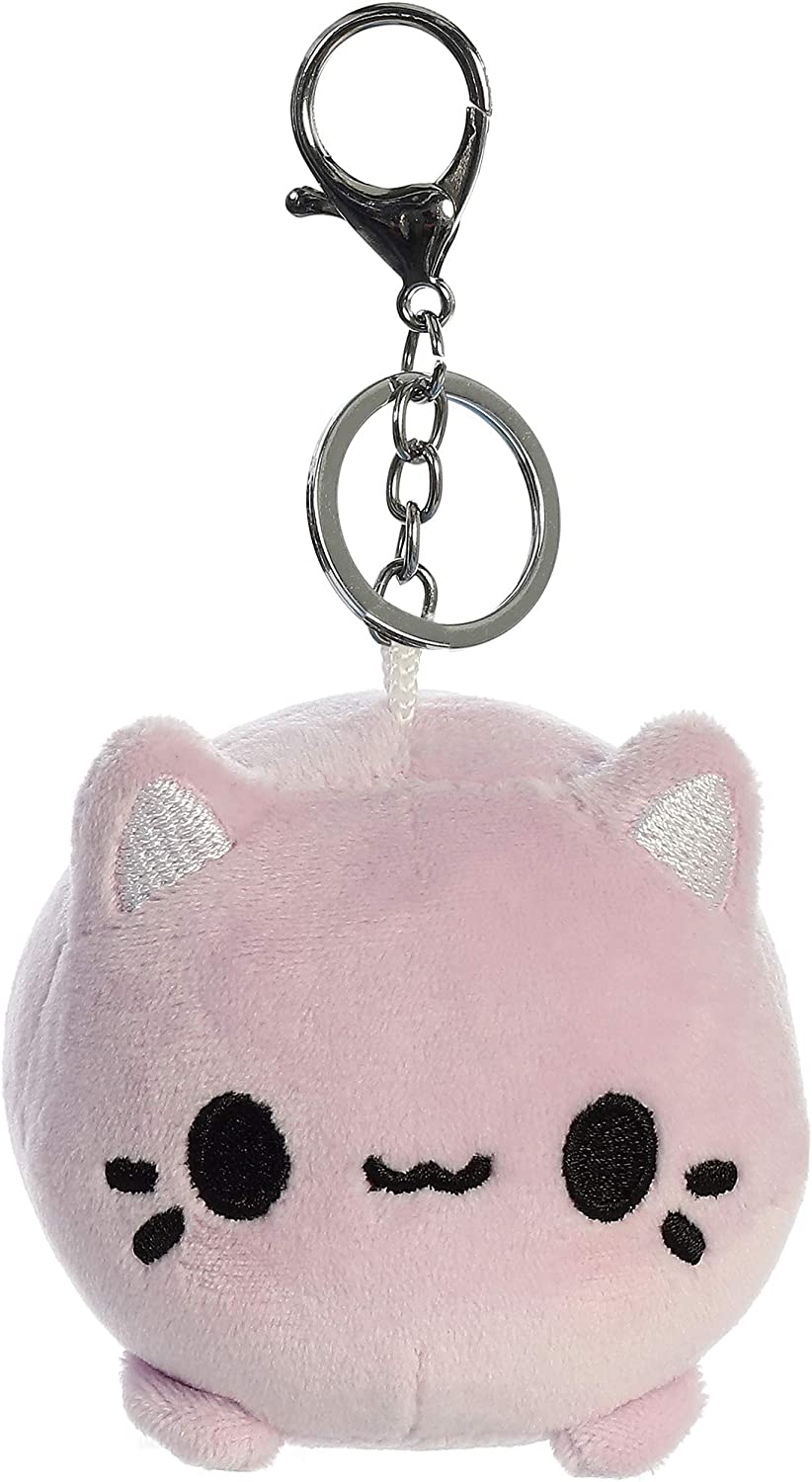 Tasty Peach Aurora 3.5" Taro Meowchi Clip-On Plush